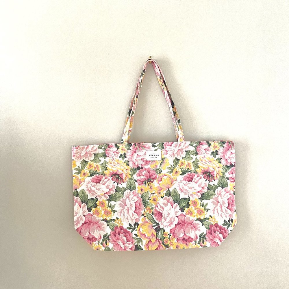 Sezane floral tote NWOT ($40)